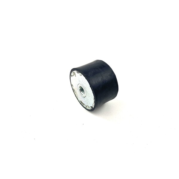 Fairchild Industries Rubber vibration isolator mount, female to female, metric, Natural Rubber 50A, Zinc-plated steel RVI1014-FF50 - main